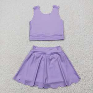 ชุดกีฬาเด็กสไตล์บูติกสีชมพู - Product Image 6