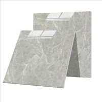 Carreaux de sol en porcelaine de Foshan 600x600, carreaux de sol intérieurs gris, motif marbre, antidérapants, émaillés, carreaux de sol 60x60