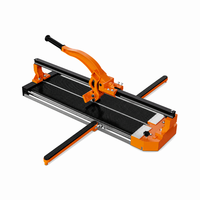 TOPSUMWAY TW-CZ-C5-800 Coupe-carreaux laser infrarouge manuel à base en aluminium avec rail en I unique pour la construction et la rénovation domestique