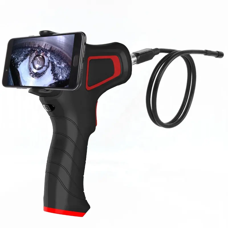 2024 HOT 판매 5.5mm 렌즈 카메라 borescope 실시간 고온 보호 휴대 전화 연결 내시경 지원 모든 스마트
