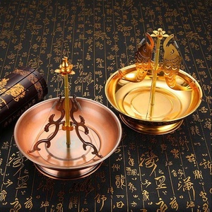 Vente en gros Mini porte-encens en bois rétractable Brûleur à bobine 24 heures pour usage domestique Ambergris parfumé Lily Valley Clary Sage - Product Image 2