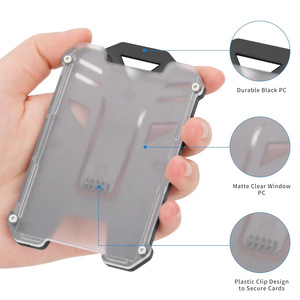 In stock: Laser-engraved triangular pull-tab tactical <b>ID</b> tag roll keychain, steel retractable neck strap card <b>holder</b>. - Product Image 3