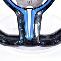 Volant LED en fibre de carbone forgé pour BMW F30 F32 F10 F20 F07 F01 M2 M3 M4 M5 M6