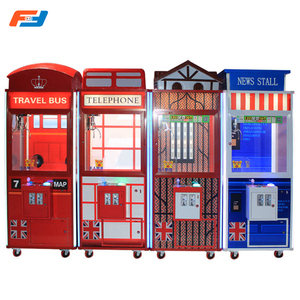 Máquina de Juego Arcade con Monedas, Tipo Cabina Telefónica Roja Retro de <span class=keywords><strong>Londres</strong></span> - Product Image 5