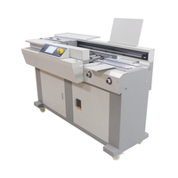 CYBM300L Nouvelle machine à relier les livres semi-automatique A4 320 mm à colle latérale en acier inoxydable 304 haute efficacité pour usage domestique