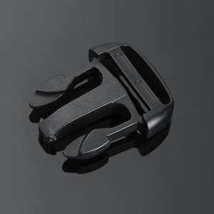 Hebilla de Liberación Lateral de Aleación de Zinc Plateada, Accesorio para Bolsos, Anillo en D Ajustable para Mochilas y Bolsas Escolares - Product Image 2