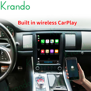 Radio de coche con pantalla Tesla de 9,7 pulgadas para Jaguar XF X250 2004-2015, reproductor de DVD Multimedia <span class=keywords><strong>Android</strong></span>, unidad principal inalámbrica CarPlay estéreo 5G - Product Image 4