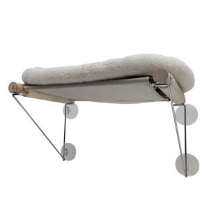 Oem Custom Duurzaam Opvouwbaar E Wassen Houten Sisal Comfortabele Kat Raam Hangmat Huisdier Raam Zitstok Met Canvas Sterke Zuignappen - Product Image 1
