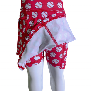 Custom Kids Golf Sleeveless Outfit One Piece Tennis Wear Sports Women Golf Tennis Dress With Shorts - Product Image 4