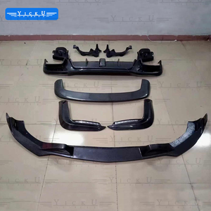 Kit carrosserie en fibre de carbone de style Brabos de haute qualité pour Mercedes-Benz GLS <span class=keywords><strong>63</strong></span> <span class=keywords><strong>AMG</strong></span> X166 450/53 (2016-2019) - Amélioration du spoiler avant et du diffuseur arrière - Product Image 6