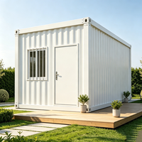Vente en gros usine – Maison conteneur pliable de 20 pieds, maison modulaire préfabriquée pour dortoir de personnel, villa, usage extérieur