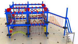Équipement de parcours de <span class=keywords><strong>parkour</strong></span>, matériel d'obstacles pour aire de jeux, Park Ninos, fosse en mousse multi-fitness durable pour intérieur Ninja - Product Image 6