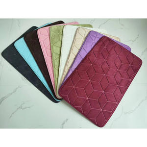 בית חרושת אלמוגים מקטיפה מחצלות מים סופג מים ולא להחליק פוליאסטר פשוט שטיח כניסה - Product Image 6