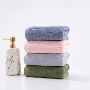 Jingjing Towel 100% Cotton Jacquard Face Towels 35x75cm Skin-Friendly Home Use - Product Image 1