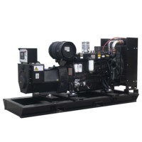 Générateur diesel de grande puissance certifié CE, 200 kW, 250 kVA, châssis ouvert, 50 Hz, 60 Hz, triphasé