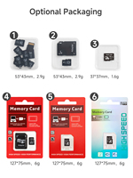 Carte TF personnalisée en gros 4 Go 8 Go 16 Go 32 Go 64 Go, carte SD haute vitesse pour DVR de voiture, carte mémoire pour téléphone/appareil photo