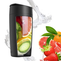 Bouteille shaker de sport en plastique PP écologique avec logo personnalisé et couvercle, pour boire directement, idéale pour le bureau et l'extérieur