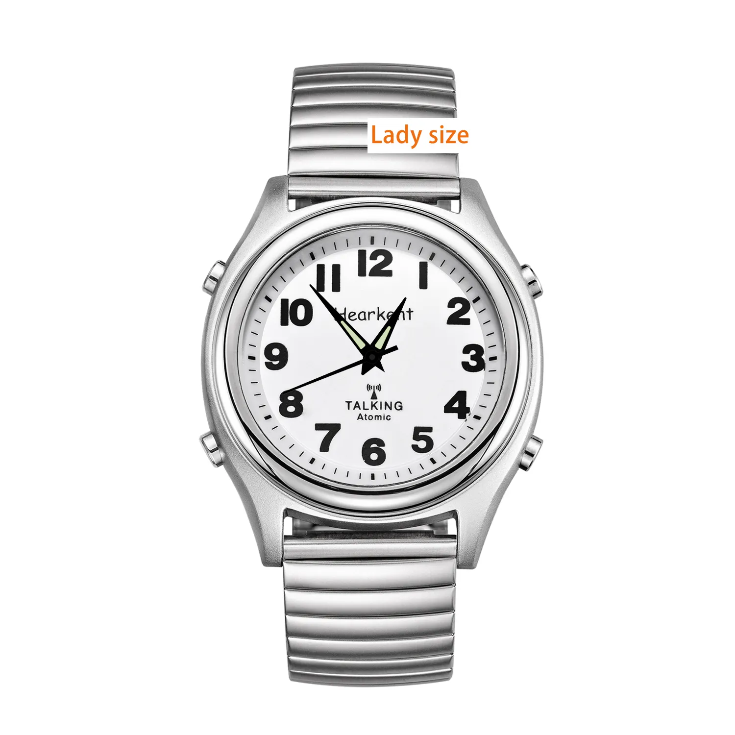 Hearkent UK or US Atomic Talking Watch for blind or elder people loud and clear man voice talking watch for women lady kids