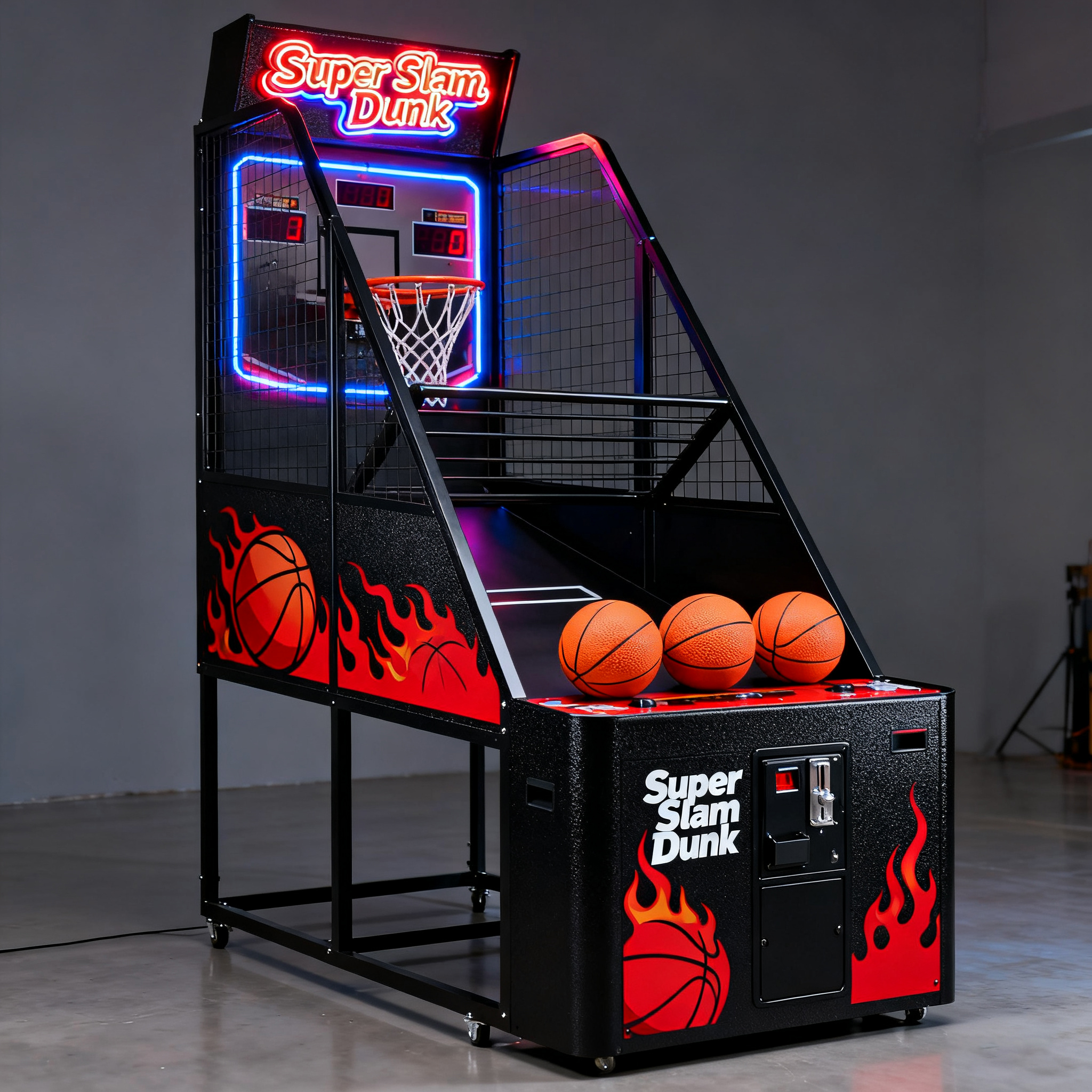Indoor Redemption Entertainment Basket Ball Machine Games Coin Operated Games Street Basketball Arcade Game Machine