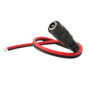 2.1x5.5mm Female <b>Dc</b> Connector With 23cm <b>Cable</b> For <b>Power</b> Supply Adapter - Product Image 1