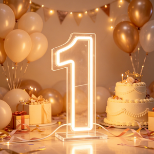 Lampes LED néon portables en acrylique de 60 cm, 90 cm, 120 cm, numéros et lettres à piles pour événements extérieurs, propositions de mariage et fêtes de fiançailles - Product Image 6