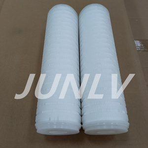 Chất lượng cao 10 inch 20 inch PP xếp li PES lọc với <span class=keywords><strong>0.1</strong></span> <span class=keywords><strong>0.2</strong></span> 1 micron phần tử lọc PP xếp li màng Cartridge - Product Image 1