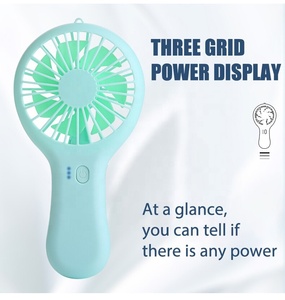 Ngoài Trời Có Thể Sạc Lại Điện USB Sạc Pin Cầm Tay Bé Mini Người Hâm Mộ Không Khí Di Động Làm Mát Pin <span class=keywords><strong>Powered</strong></span> <span class=keywords><strong>Fan</strong></span> F1 - Product Image 3