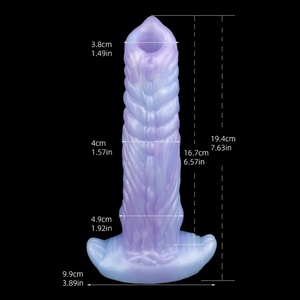 YOCY SEAJADE Juguete Sexual Anal de Fantasía, Dildo Ovipositor, Juguete Sexual de Silicona para Hombres y Mujeres, Masajeador Vaginal y Anal - Product Image 5