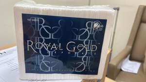 Papier toilette Royal Gold écologique, doux, standard, sans produits chimiques ajoutés, en pâte de bois vierge, recyclable, pour salle de bain - Product Image 2