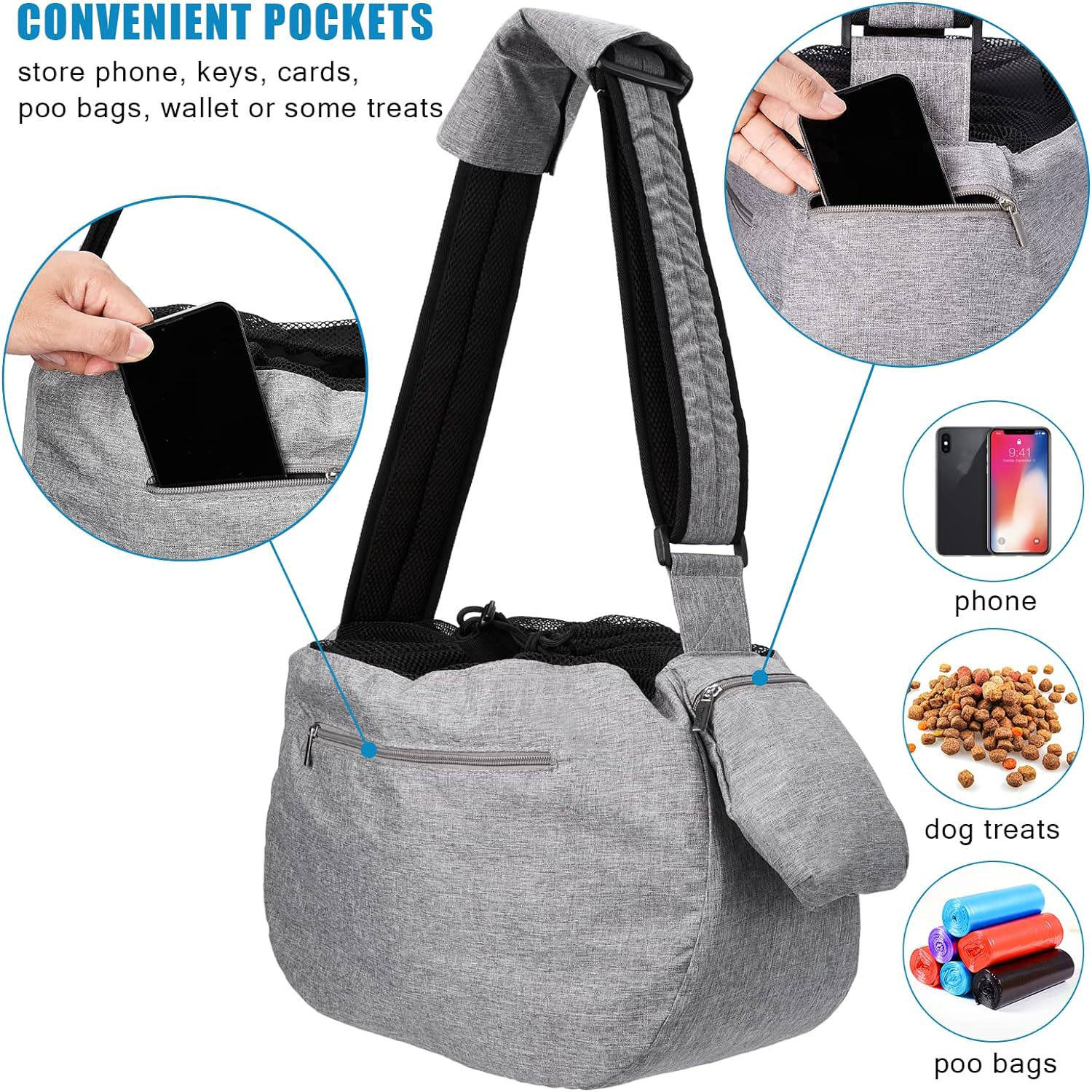 dog car seat carrier bag