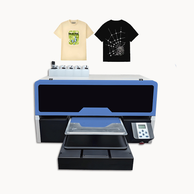 DTG Printer 40x50cm for Cotton T-Shirts and Hoodies, Direct to Garment Machine with White Ink for Small Business Use