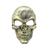 Masque de tête de fantôme en plastique, crâne d'Halloween, zombie, épaissi, drôle, effrayant, pour fête, accessoire décoratif