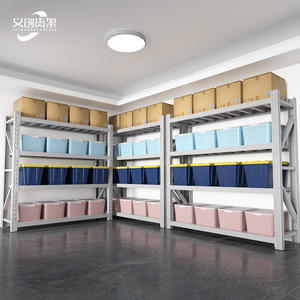 Estanterías Industriales de Hierro para Almacén o Garaje, Gabinetes con Recubrimiento en Polvo, Estanterías Metálicas Apilables, Expositores de Acero y Unidades de Estanterías Altas - Product Image 6