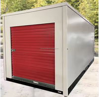 Conteneur de stockage en acier préfabriqué mobile de conception moderne de 20 pieds YK Portable et pliable avec porte enroulable pour une utilisation en entrepôt