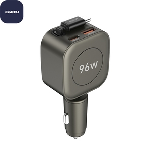 อะแดปเตอร์ชาร์จเร็ว 3-in-1 แบบพับเก็บได้ 96W PD30W QC30W พร้อมสายยาว 80 ซม. หัวหมุนได้สำหรับ - Product Image 6