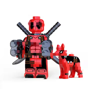 Superhéroe Iron Spider Payaso Invincible <span class=keywords><strong>Mini</strong></span> <span class=keywords><strong>Building</strong></span> Blocks Set Plástico Montaje Personaje Juguetes para niños - Product Image 4