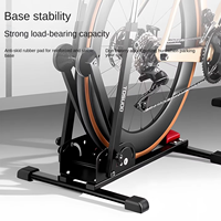 Support de stationnement portable TOSUOD pour vélos – Barres parallèles pliables pour VTT et vélos de route – Présentoir et support d'atelier