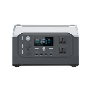 Taşınabilir güç istasyonu 2400W 2600W yanmaz geçiş soğutma sistemi 2048Wh 640000mah LifePO4 pil GÜNEŞ PANELI şarj hızı - Product Image 1