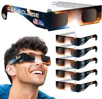 Lunettes d'éclipse solaire - Approuvées par l'AAS 2026 - Certifiées ISO 12312-2 et CE