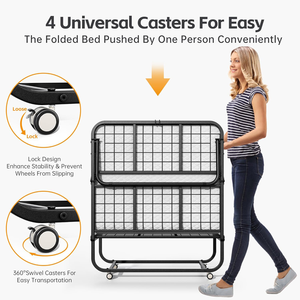 Divano <span class=keywords><strong>Letto</strong></span> Pieghevole da Interno con Materasso in Tessuto Traspirante e Tubo Resistente - Stile Migliorato, Vendita all'Ingrosso - Product Image 4