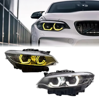 Phares LED Angel Eyes bicolores 12V 3000K 4000 Lm 25W DRL LCI, lampe de mise à niveau SY-Integrity-60-002/003, ajustement universel, garantie 6 mois