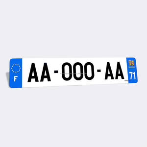 Placas de Matrícula Estadounidenses de Aluminio Personalizadas de Fábrica, OEM, en Venta - Product Image 6