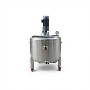 Cuve de fusion de chocolat électrique professionnelle en acier inoxydable de 1 à 10 tonnes avec agitateur, machine de maintien à haute efficacité pour moulin à farine - Product Image 1