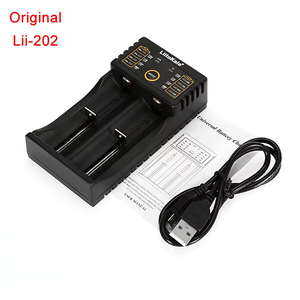 LiitoKala Lii-<span class=keywords><strong>202</strong></span> USB Intelligentes Ladegerät mit Powerbank-Funktion für Ni-MH Lithium 18650 26650 21700 Kunststoff-Akkus <span class=keywords><strong>RC</strong></span>-Flugzeugteile - Product Image 4