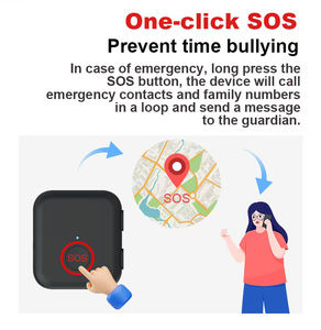 Traqueur GPS avec détecteur d'alarme de <span class=keywords><strong>chute</strong></span> App Bouton de dispositif d'alerte d'urgence pour collier personnel de personnes âgées Bouton d'appel 4G - Product Image 5