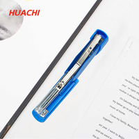 Agrafeuse manuelle en métal HUACHI, modèle 221, capacité de 24/6-80 agrafes, agrafes de taille 24/6, 200g, pour fournitures de bureau
