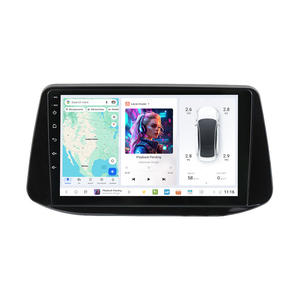 NaviFly DUDUAUTO DUDU7 7870 plus récent système Android 2K écran 8 Core GPS de voiture pour 1DIN pour <span class=keywords><strong>Hyundai</strong></span> I30 <span class=keywords><strong>2018</strong></span> _ 9INCH avec Wifi - Product Image 1