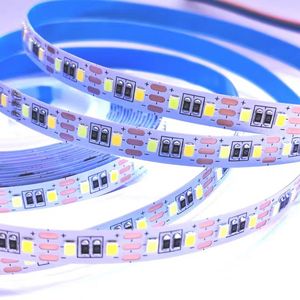 Tira de LED 2835 12V 24V IP20 de alta luminosidad 5m por rollo para iluminación ambiental de escritorio - Product Image 1