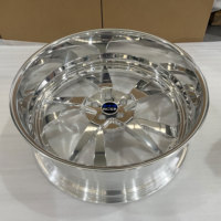 Jantes forgées RCSR Polished Deep Lip 2 pièces 20 22 24 26 pouces 5x112 5x114.3 5x120 pour Dodge Charger Challenger