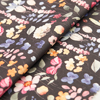 Tissu en satin de coton biologique, motifs d'animaux tigrés doux, designs personnalisés, impression numérique tissée pour robes et chemises pour hommes